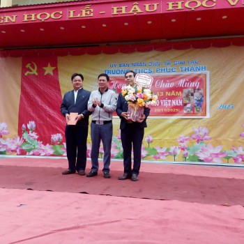 Hoạt động chào mừng 20/11